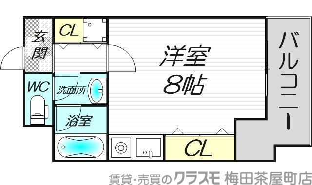 7階の間取り図