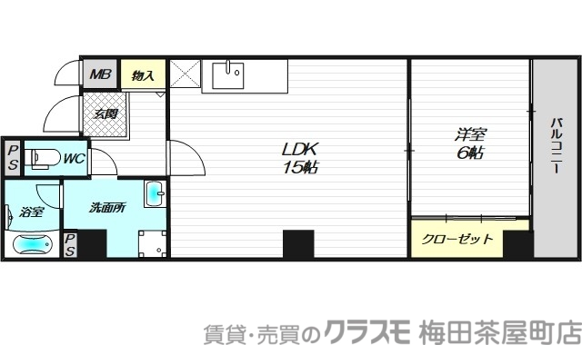 3階の間取り図