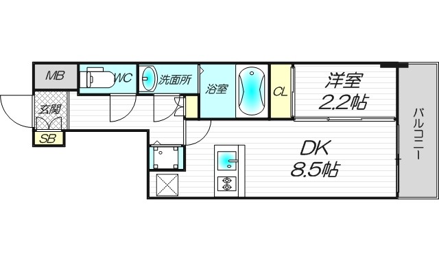 10階の間取り図