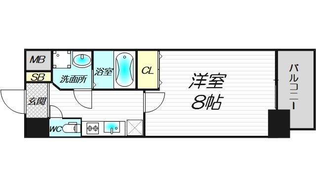 7階の間取り図