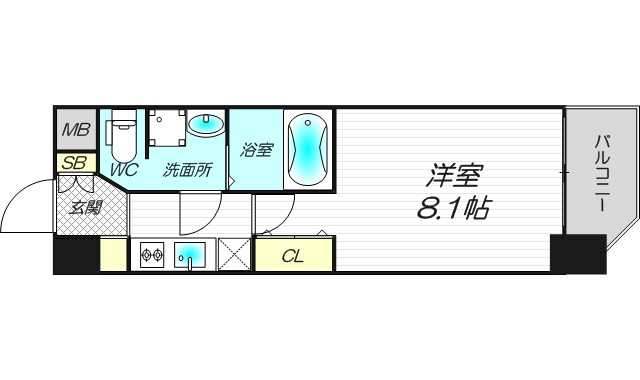 11階の間取り図