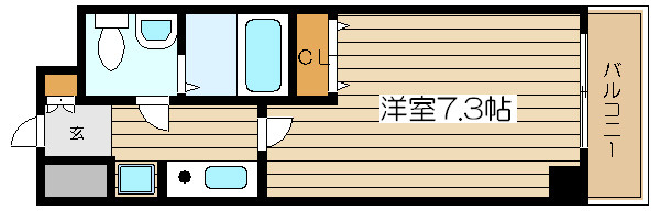 7階の間取り図