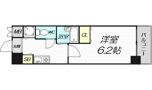 7階の間取り図