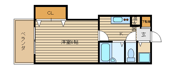 10階の間取り図