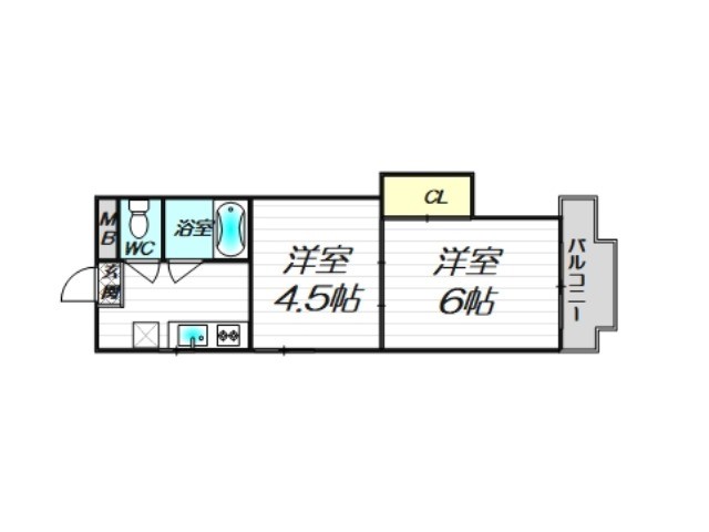 3階の間取り図