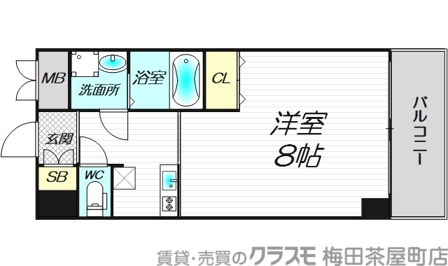 2階の間取り図