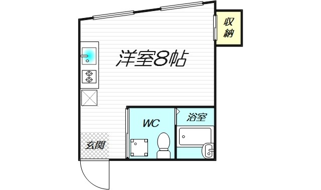 2階の間取り図