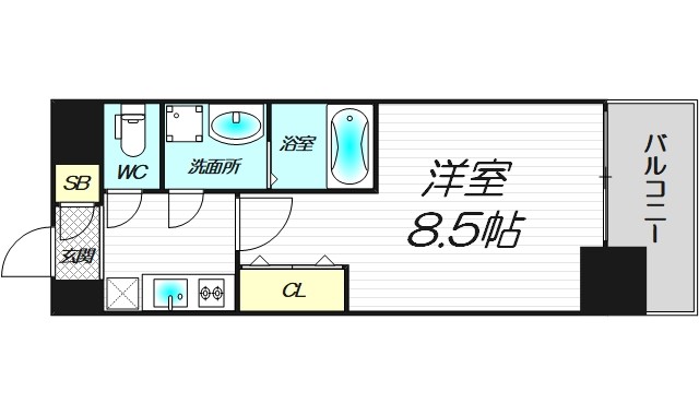 7階の間取り図