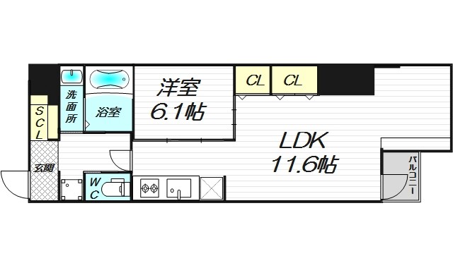 3階の間取り図