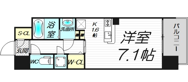 9階の間取り図