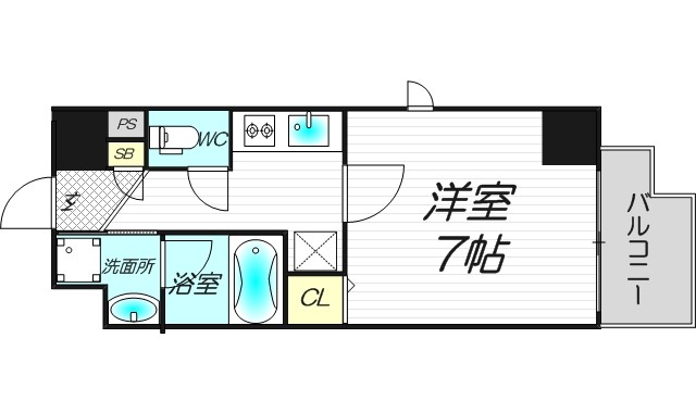 5階の間取り図