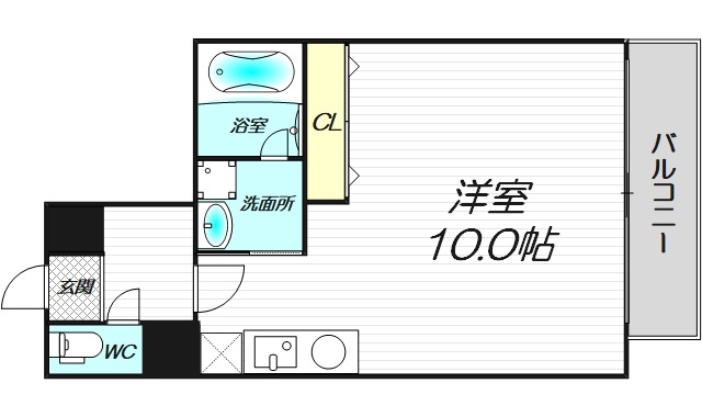 7階の間取り図