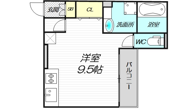 3階の間取り図