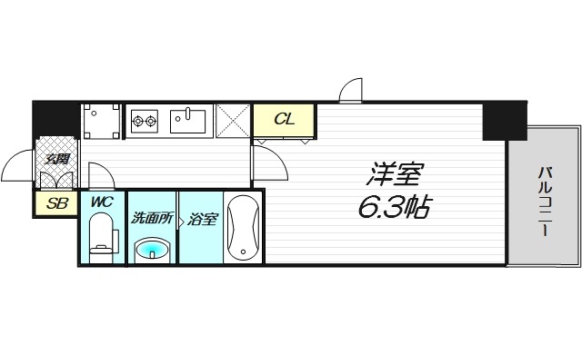 3階の間取り図