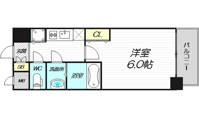 3階の間取り図