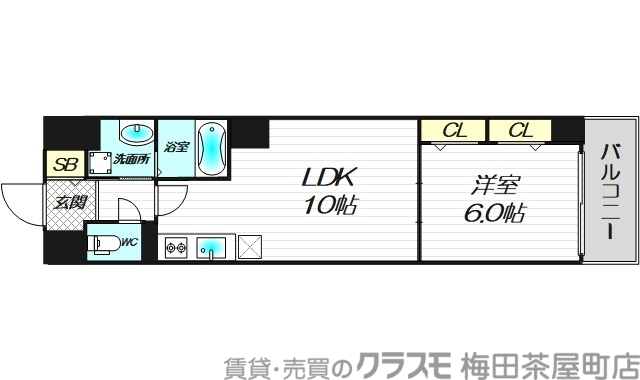 3階の間取り図