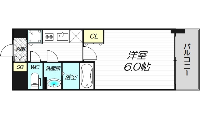 10階の間取り図