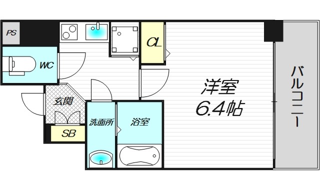 7階の間取り図