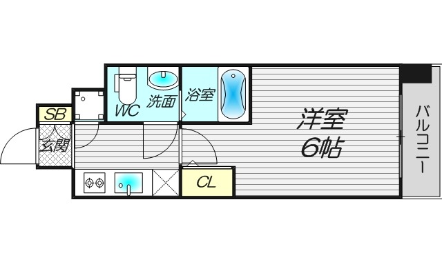 4階の間取り図