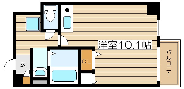 8階の間取り図