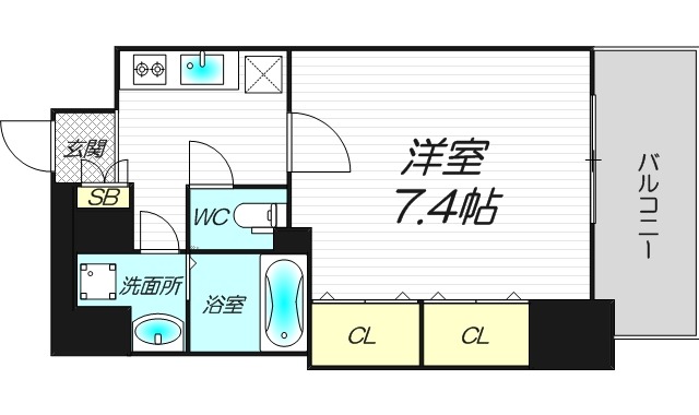 14階の間取り図