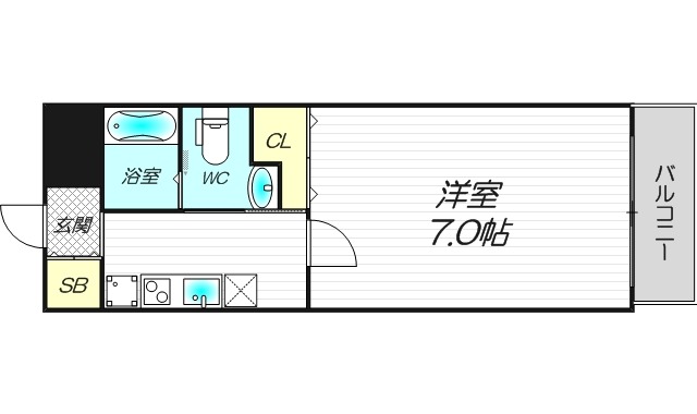 9階の間取り図