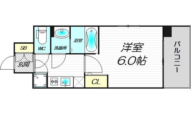 9階の間取り図