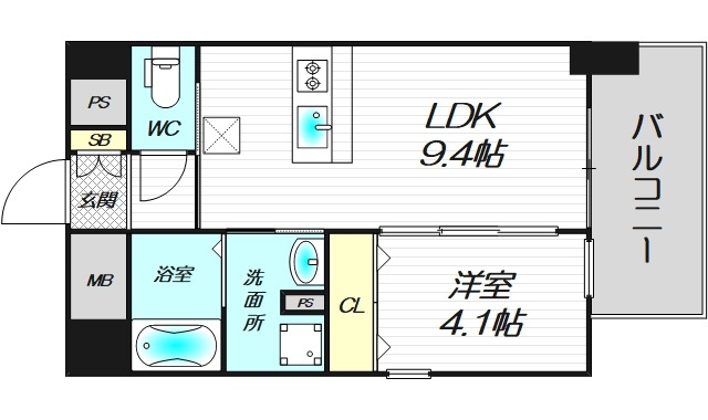 5階の間取り図