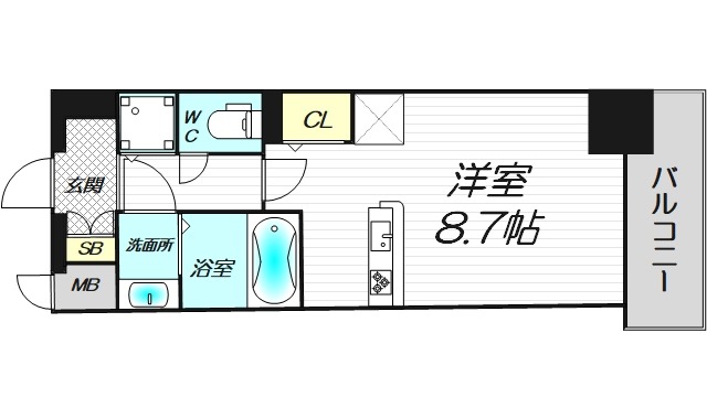 3階の間取り図