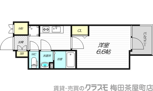 14階の間取り図