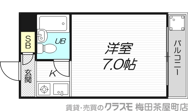 3階の間取り図