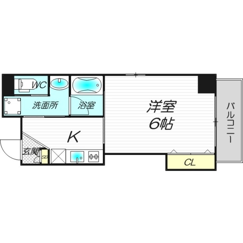 7階の間取り図