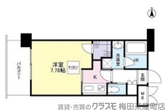 5階の間取り図