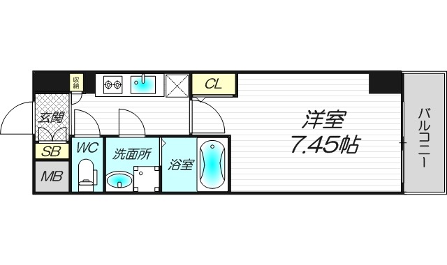 10階の間取り図