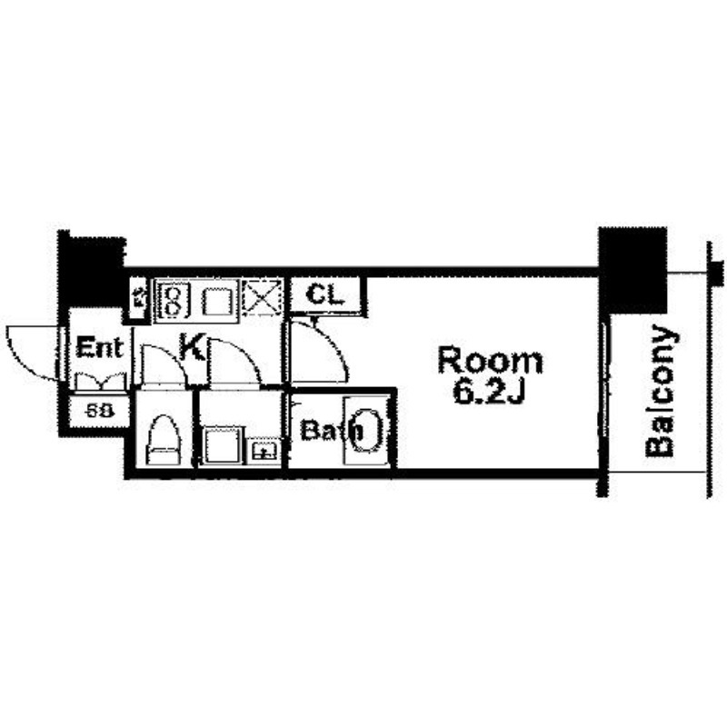 4階の間取り図