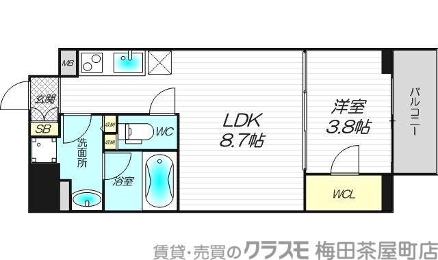 12階の間取り図