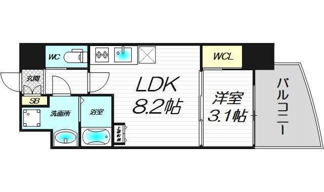 11階の間取り図