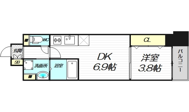 12階の間取り図