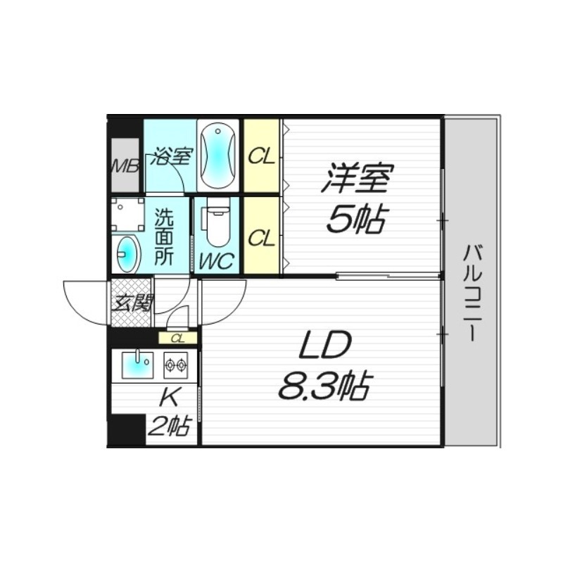 14階の間取り図