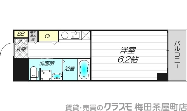 2階の間取り図