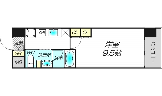 11階の間取り図