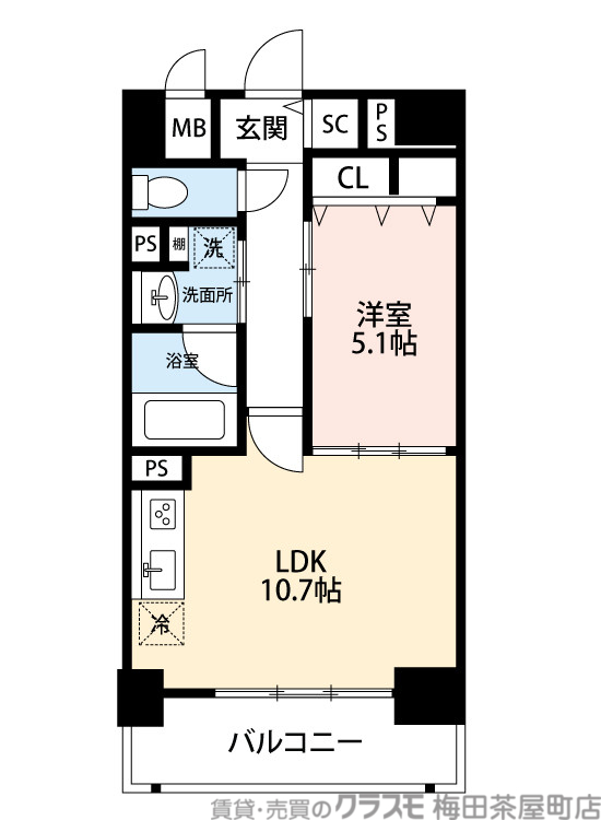 12階の間取り図