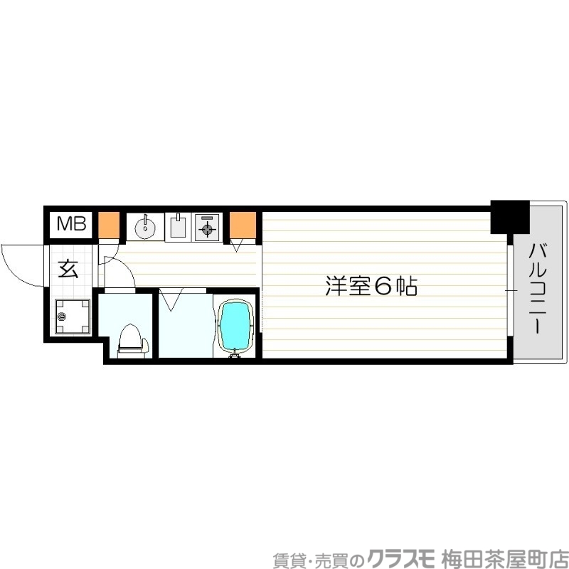 11階の間取り図