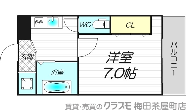 3階の間取り図