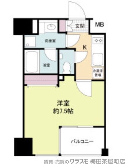 11階の間取り図