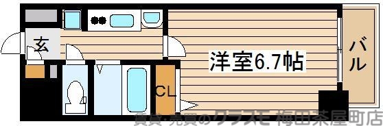 9階の間取り図