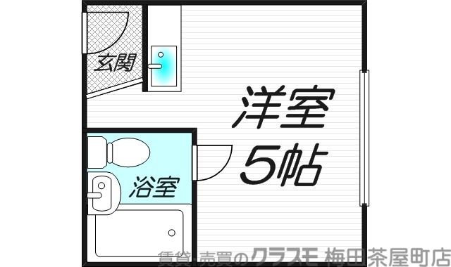 4階の間取り図