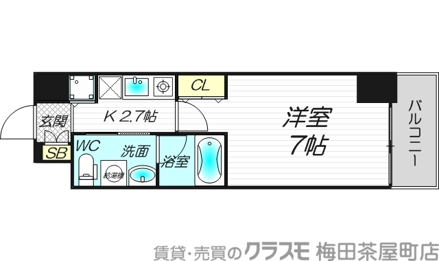 12階の間取り図