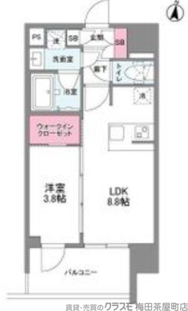 15階の間取り図