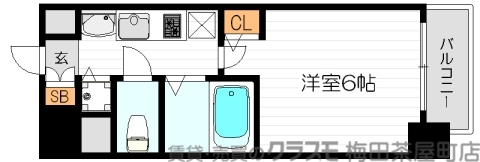9階の間取り図